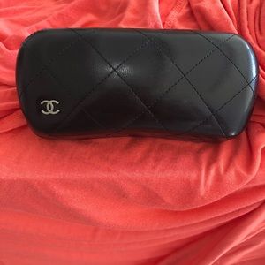 Authentic Chanel sunglasses case